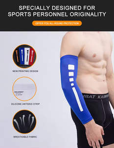 Outdoor Sports Quick Drying Basketball <b>Cycling</b> Sport's <b>Sleeve</b> <b>Arm</b> Elbow Customize Double <b>Arm</b> <b>Sleeves</b> For Football - Product Image 5