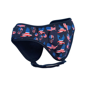 หมวกซ้อมมวยสำหรับผู้ชายหมวกฝึกมวยแบบปรับได้พิมพ์ลายตามสั่ง - Product Image 1