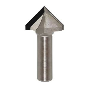 Fraise diamantée à 120 degrés 1/2, outil de coupe, fraise à rainurer en <span class=keywords><strong>V</strong></span>, fraise à bois PCD - Product Image 1