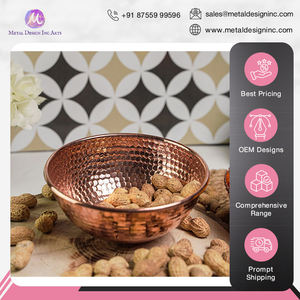 ชามขนมทองแดงทำมือสำหรับตกแต่งบ้าน - Product Image 2