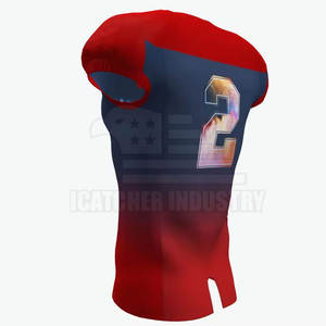 Camiseta de fútbol americano de la mejor calidad para hombre, camiseta de fútbol americano de poliéster 100% transpirable - Product Image 3