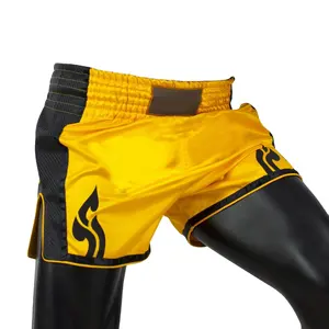 New latest High Quality Muay Thai Shorts Kick Boxing Shorts Silk Satin Fabric 100% Polyester Sublimated, best quality boxing sho