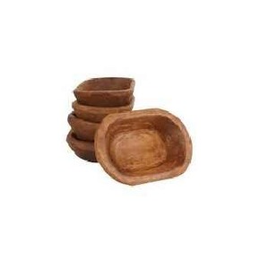 ชามไม้อะคาเซียทำด้วยมือสำหรับทำเทียนและแป้งใช้ตกแต่งบ้านออกแบบได้ตามต้องการขนาด - Product Image 1