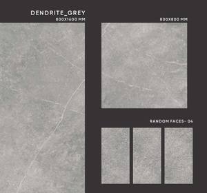 Matte Surface Porcelain <b>Slab</b> Tiles with Carving Effect 800x1600mm Size Diverse Collection for Mall Floor & Interior Wall Use - Product Image 4