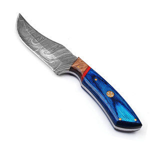 Cuchillo de Supervivencia Táctico HTTC STORE, el Más Vendido de Fábrica, de Acero de Damasco y Madera, para Caza al Aire Libre, con 3 Años de Garantía - Product Image 4