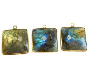 Quartz rouge 9x12mm connecteur ovale à facettes 925 argent Sterling plaqué or bijoux connecteur fait main pour cadeau d'anniversaire - Product Image 3