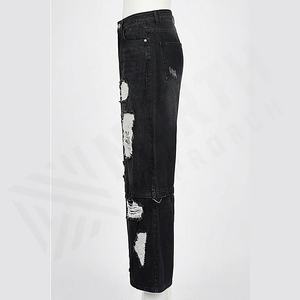 Wholesale Custom Slim Jean Pants Man High Quality Popular Customized Color <b>Denim</b> Men Washed <b>Trousers</b> Cheap Price Wholesale - Product Image 3