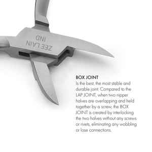 Cortador de uñas de alta calidad Acabado de resorte doble Esmalte de uñas Cortador de uñas resistente Manicura Podología Cortador de uñas - Product Image 2