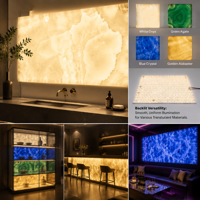 Advertising Led Sheets RGB 300leds 5050 lux Sheet Led Panel 6leds Cuttable Dc24v DIMMABLE 30w Led PANEL Translucent Countertops