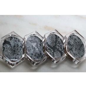 Premium Quality Acrylic Tea <b>and</b> Coffee <b>Coasters</b> <b>Set</b> of 4 Hexagon Shape Customized Size Clear <b>Coasters</b> Best Value for Home Use - Product Image 1