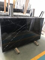 DeliveryStone populaire Chine noir marquina nero marquina dalle de marbre
