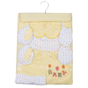 Conjunto de Regalo para Bebé Recién Nacido (8 Piezas) - Amarillo - Product Image 1