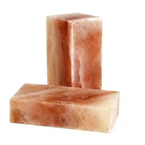 Vente en gros de carreaux de sel rose de l'Himalaya naturel sculpté non raffiné emballage personnalisé en vrac pour les carreaux de sel de cuisine - Product Image 4