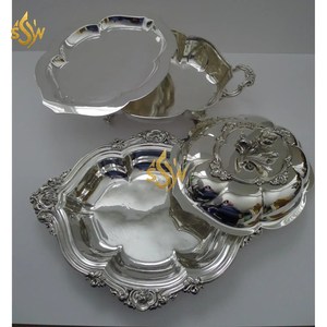 Plat à casserole métallique de forme et de taille personnalisées à la main de concepteur attrayant dernière arrivée pots chauds de nourriture décoratifs pour la maison - Product Image 4
