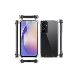 Pour Samsung pour Galaxy S24 FE-NXXA Série Nitro Coque de protection transparente antichoc en silicone souple et PC avec - Product Image 4