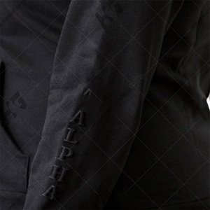 Sweat à capuche imprimé 3D brodé Midnight pour femme, taille normale, avec poches kangourou, streetwear hiver - Product Image 6