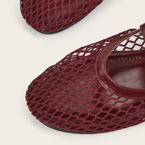 Chaussures plates en toile, imprimé jardin naturel, mocassins décontractés, respirants, en lin, style traditionnel féminin, chaussures d'été - Product Image 3