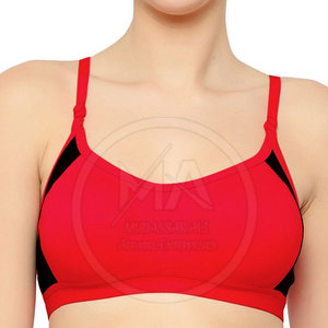 Soutien-gorge de sport pour femme à prix de gros, maintien élevé, grandes tailles, séchage rapide, respirant, en Spandex/Polyester, couleur unie, tailles personnalisées - Product Image 1