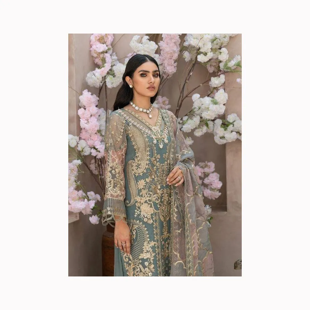 Moslim Feestkleding Pakken Pakistani Vrouwen Verkleedkleding Op Maat Gemaakte Punjabi Jurk Salwar Kameez Feestkleding Trouwjurken