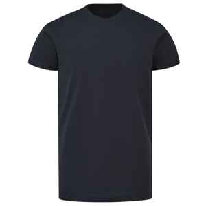 Black Plain T-Shirt <b>Pajama</b> Set 100% Cotton Woven Lounge Set Comfortable Sleepwear with Crew Neck Tee & Elastic Waist <b>Pants</b> - Product Image 5