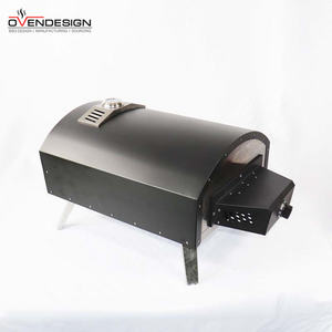 فرن قوي 16 بوصة للاستخدام المنزلي يعمل بالغاز ودرجة حرارة عالية مع حجر البيتزا وخبز البيتزا وخبز البيتزا - Product Image 6