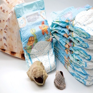 Couches jetables pour bébés Elbebek, nouveau-né 2-5 kg, en tissu non tissé, 4 couches, douces, respirantes, absorption et protection anti-fuites, motif imprimé - Product Image 3