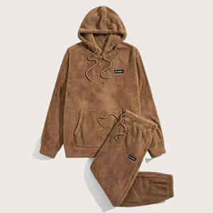Ensemble de survêtement décontracté tendance pour homme, hiver, à capuche, 100% coton, séchage rapide, respirant, léger, deux pièces, vêtements de sport de haute qualité - Product Image 6