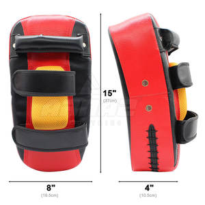 Venta caliente Kick Thai Pads Entrenamiento de boxeo de alta calidad Kick Thai Pads MMA Focus Punch Shield Kicking Pads - Product Image 4