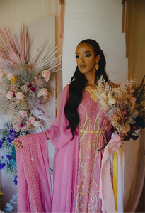 Shubham Collections Nouvelle Arrivée Conception Personnalisable et Taille Robe Dirac Somali pour Mariage de Mariée en Soie - Product Image 2