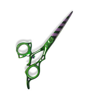 Ciseaux de coiffure personnalisés Ciseaux de beauté en acier inoxydable avec anneau de doigt réglable - Product Image 2