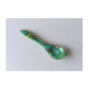 Cuchara de servidor de ensalada de resina, mango, nueva cuchara y tenedor, nuevo juego de cubiertos, los últimos cubiertos, color azul, gran oferta - Product Image 5