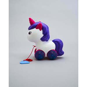 Juguete de Unicornio para Arrastrar con Música para Niños, Juguete Educativo de Plástico - Product Image 6