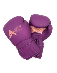 Guantes de boxeo con logotipo personalizado al por mayor de alta calidad, Material de PU de cuero genuino para entrenamiento de Muay Thai para clubes de gimnasio - Product Image 3