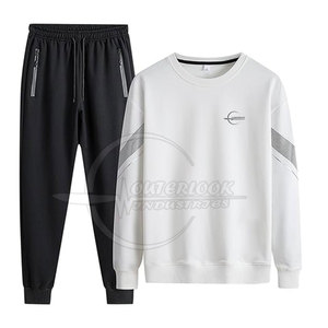 Nouvel arrivage Costumes de survêtement deux pièces Costumes de survêtement de qualité supérieure Logo personnalisé à vendre - Product Image 6