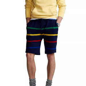 Short de survêtement décontracté d'été de haute qualité pour hommes coupe ample en coton épais écologique anti-rides séchage rapide respirant - Product Image 1