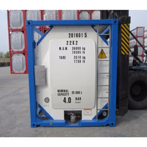 Precio bajo 25M3 Helio Iso Tanque Contenedor Dióxido de carbono líquido Lh2 Ln2 Tanque de almacenamiento para transporte de combustible - Product Image 3