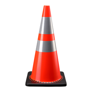 8mm2M ชุดแหวนทรงกรวยจราจรสองสีวัสดุ HDPE ประกอบด้วยโซ่สองสี8mm2M สำหรับเชื่อมต่อสิ่งกีดขวางถนน - Product Image 5