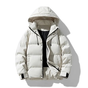 Vente en gros de vêtements d'hiver à la mode de couleur noire manteaux de créateurs veste en duvet pour hommes taille plus imperméable et souple d'extérieur - Product Image 2