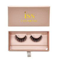 Cils Faux Vison 3D Faits Main, Bande Complète, Étiquette Privée, Végan, Emballage Personnalisé, Cils Faux Plus Volumineux