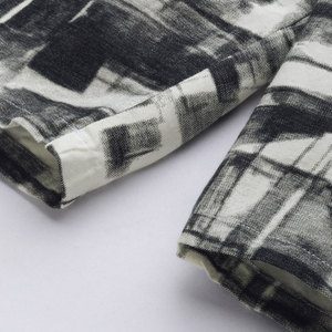 Shorts d'été respirants en polyester léger et lavés à l'acide du fabricant pakistanais de bonne qualité pour hommes solides et décontractés - Product Image 6