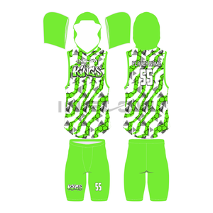 Uniformes de compression personnalisés pour le football américain 7 contre 7, maillot de football 7v7 avec service OEM et découpe automatisée - Product Image 1