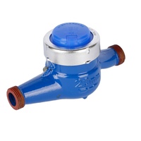 Medidor de flujo de agua analógica dn15, medidor de flujo caliente (frío) de 3/4 pulgadas, gran oferta, fabricante