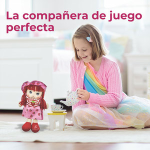 Bambola di pezza in peluche da 25 cm, regalo di compleanno per ragazzi e ragazze - Product Image 6