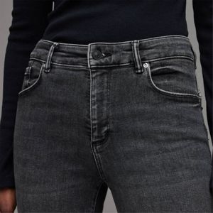 Nueva fábrica de moda al por mayor pantalones vaqueros ajustados de marca pantalones de talla grande vaqueros rectos de mujer - Product Image 6