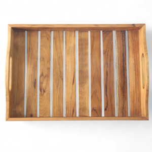 High Quality Handcrafted Natural Wood Serving Platter <b>Tray</b> Best Choice for Wholesale <b>Storage</b> <b>Trays</b> Vietnam High-Ranking Gift - Product Image 2