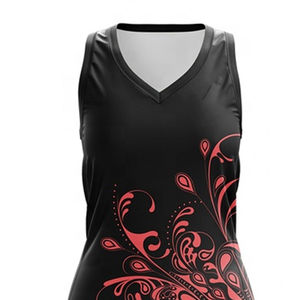 Oferta Especial 2026 Vestido de Netball para Mujer de Alta Calidad al por Mayor Sublimado Personalizado con Estampado Frontal Transpirable de Secado Rápido que Absorbe la Humedad - Product Image 4