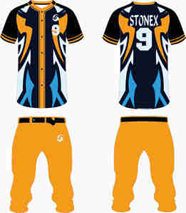 Ventes en gros d'uniformes de baseball personnalisés avec logo OEM, uniformes de baseball simples pour équipe, uniformes de baseball personnalisés pour hommes, haute qualité - Product Image 1