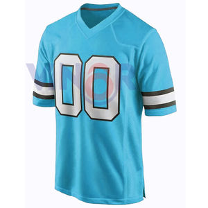 Camiseta de Fútbol Americano para Hombre, Totalmente Personalizable, de Manga Corta, Ligera, Transpirable y Ajustable - Product Image 1