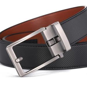 Fashion Men High-quality Trend Designed belt Leather Belts For Men Genuine Needle Buckle Men Jeans Belt - Product Image 3