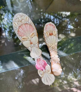 Peine de Pelo de Concha Natural, Hecho a Mano en Vietnam, Accesorio de Belleza de Concha Marina, Regalo - Product Image 1